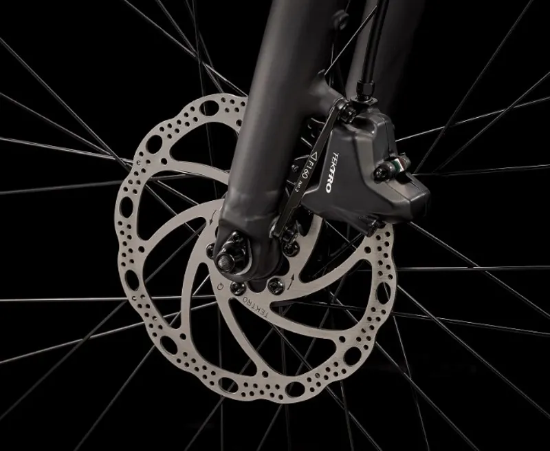 Trek Dual Sport+ 2 Hybrid Electric Bike 2025 in Hex Blue-9